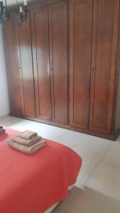 Posteľ alebo postele v izbe v ubytovaní Casa di campagna pace e tranquillità