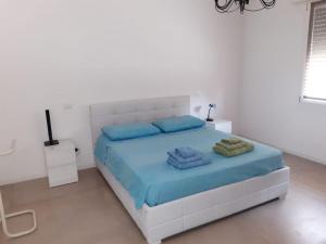 Posteľ alebo postele v izbe v ubytovaní Casa di campagna pace e tranquillità