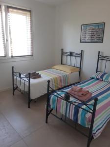 Posteľ alebo postele v izbe v ubytovaní Casa di campagna pace e tranquillità