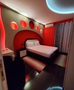 Postel nebo postele na pokoji v ubytování Hotel A&A