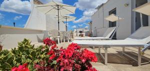 A balcony or terrace at Island Apartment Porto Cesareo