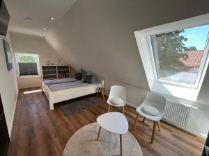 Posezení v ubytování Elb Nest Gästehaus