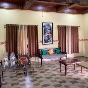 Posezení v ubytování Aabancha Wada By Joy Suites