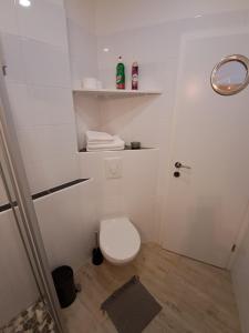Koupelna v ubytování Apartments Oaza