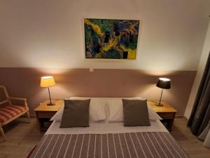 Postel nebo postele na pokoji v ubytování Apartments Oaza