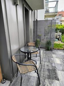 Balkón alebo terasa v ubytovaní Apartament Lenka