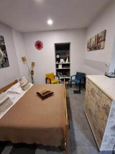 Postel nebo postele na pokoji v ubytování Apartments Oaza