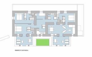 Plán poschodí v ubytovaní Cas Saliners - Villa Can Paya