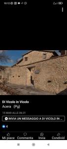 un sitio web con una foto de un edificio de piedra en La mia Acera, en Acera