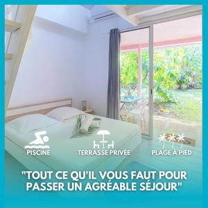 Postel nebo postele na pokoji v ubytování Résidence Ti'Kéol - Appartements avec terrasse 2 à 4 personnes, piscine