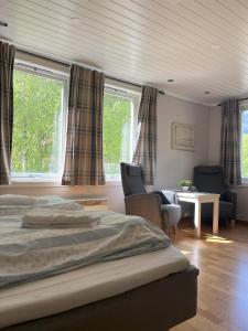 Postel nebo postele na pokoji v ubytování Birkelunden Bed & Breakfast