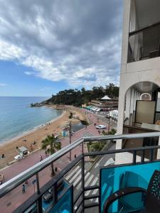 Balcony o terrace sa Hostal Mozaik Playa