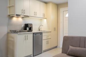 A kitchen or kitchenette at Dallas Hotel