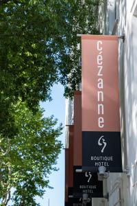 Certifikát, hodnocení, plakát nebo jiný dokument vystavený v ubytování Hôtel Boutique Cézanne centre Aix-en-Provence