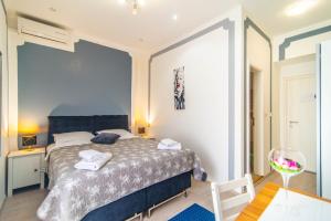 Postel nebo postele na pokoji v ubytování Giovanna Boutique Rooms & Pool