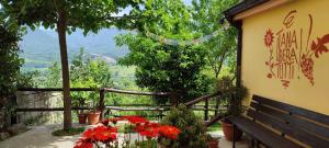 Zahrada ubytování Tana Libera Tutti 2 Nature, Yourself, Love