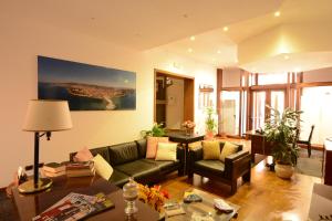 Posezení v ubytování Albergo Italia + 37 fotografií