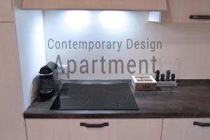 Dapur atau dapur kecil di Contemporary Design Loft & Apartment Padova