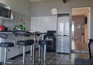 Köök või kööginurk majutusasutuses Seaview Unit 2