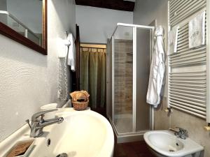 Koupelna v ubytování Agriturismo LeGi Toscana
