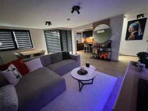 Posezení v ubytování Duplex 100m2 style contemporain