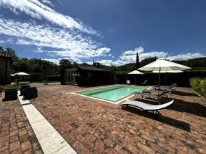Bazén v ubytování Agriturismo LeGi Toscana nebo v jeho okolí