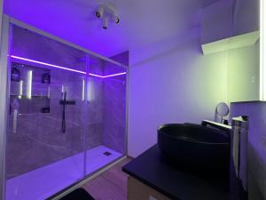Koupelna v ubytování Duplex 100m2 style contemporain + 10 fotografií