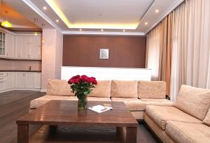 Prostor za sedenje u objektu Sweet Home Apart-Hotel