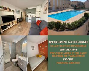 Fotografia z galérie ubytovania Le Vaugrenier Parc - Proche Sophia Antipolis - Climatisé v destinácii Villeneuve-Loubet