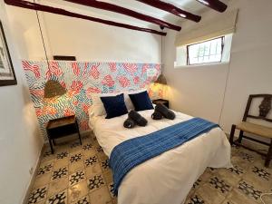 Postel nebo postele na pokoji v ubytování XPCE Casería San José + 76 fotografií