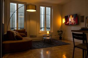 Posezení v ubytování Suite Atemporelle - SPA room