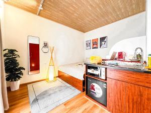 Kuchyň nebo kuchyňský kout v ubytování La Casa Di Dicembre 36B Trần Hưng Đạo