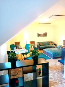 Area soggiorno di Family Apartments center of Mürzzuschlag