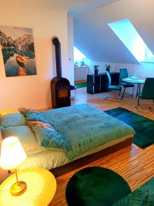 Area soggiorno di Family Apartments center of Mürzzuschlag