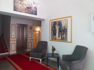 Posezení v ubytování Global Termal Hotel