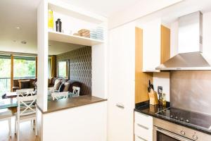 Η κουζίνα ή μικρή κουζίνα στο Luxury Apartment in Dublin +12 φωτογραφίες