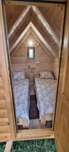 Postel nebo postele na pokoji v ubytování Camp МRDAK
