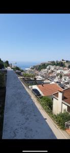 a view of a city from the top of a building at Pipo apartmentS in Ulcinj +4 photos
