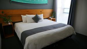 Postel nebo postele na pokoji v ubytování Hotel Brisas Express