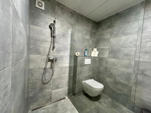 Koupelna v ubytování Apartmány Strážnice