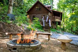 Zahrada ubytování Luxury Cabin-Amazing Location-Arcade-Firepit-Pool