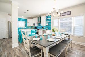 Kuchyň nebo kuchyňský kout v ubytování The Saltwater Shack