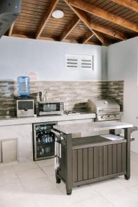 Dapur atau dapur kecil di Casa Campo Bed & Breakfast