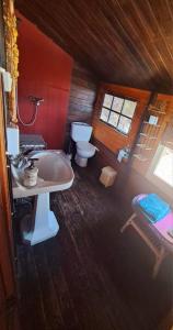 Vonios kambarys apgyvendinimo įstaigoje casa India