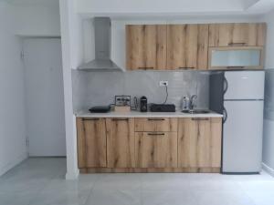 Kuchyň nebo kuchyňský kout v ubytování Marash apartman - stan na dan