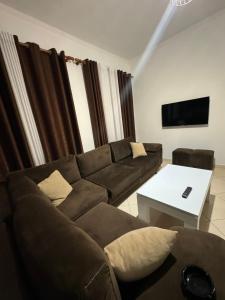 Posezení v ubytování Hotel Kaloshi