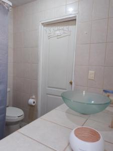Bilik mandi di Casa Jasso
