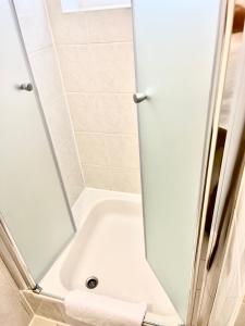 Koupelna v ubytování Hotel Garni Am Schäfersberg