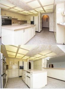 Kitchen o kitchenette sa spanish stye lakeview villa