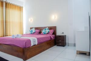 Voodi või voodid majutusasutuse Turtle House Lombok toas